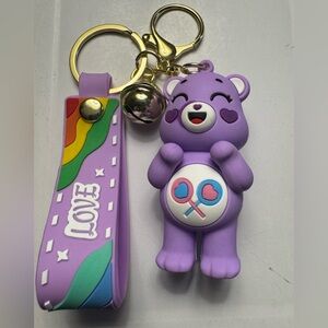 New Share Bear care bear keychain